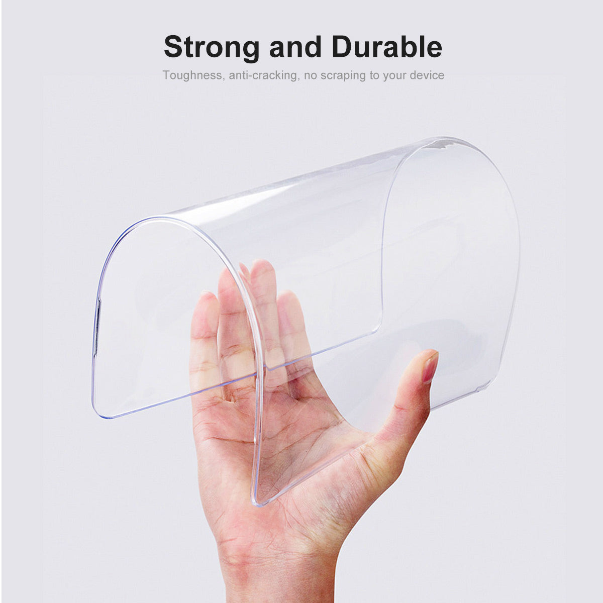 Shockproof Case for Macbook Air 15 inch (2023) A2941 Anti-Scratch Laptop Hard PC Case - Transparent