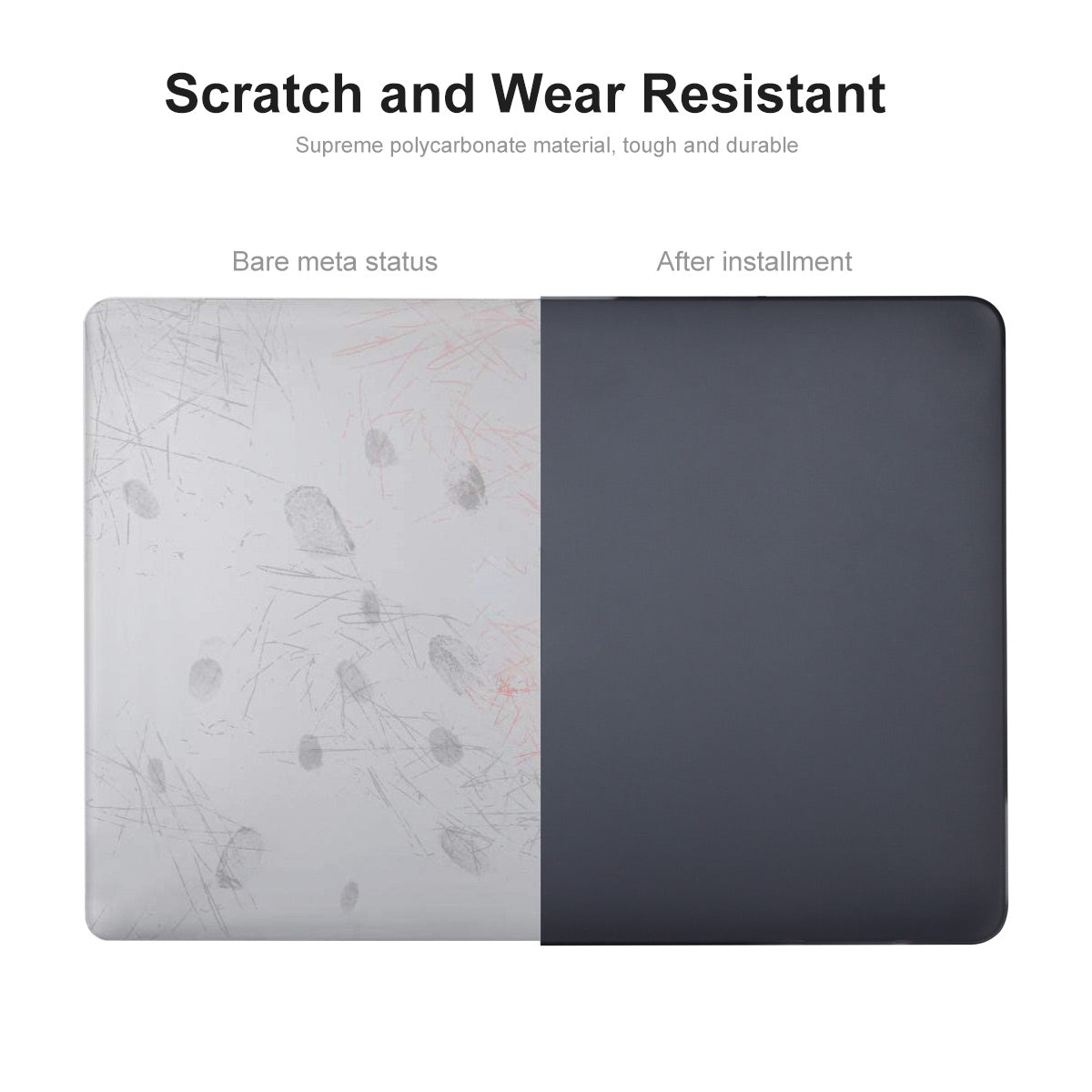 Shockproof Case for Macbook Air 15 inch (2023) A2941 (US Version) Matte Laptop Cover with TPU Keyboard Film + Dust-Proof Plugs - Orange