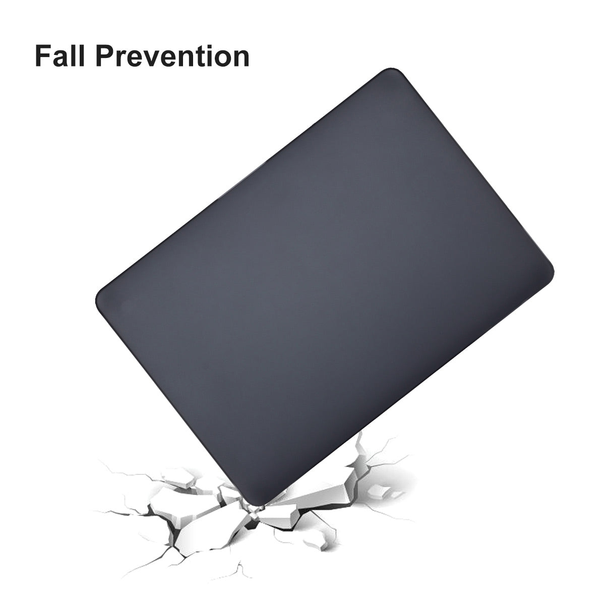 Shockproof Case for Macbook Air 15 inch (2023) A2941 (US Version) Matte Laptop Cover with TPU Keyboard Film + Dust-Proof Plugs - Orange