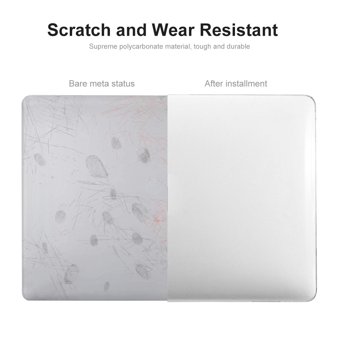 For Macbook Air 15 inch (2023) A2941 (US Version) Laptop Hard PC Case with TPU Keyboard Film + Dust-Proof Plugs - Grey