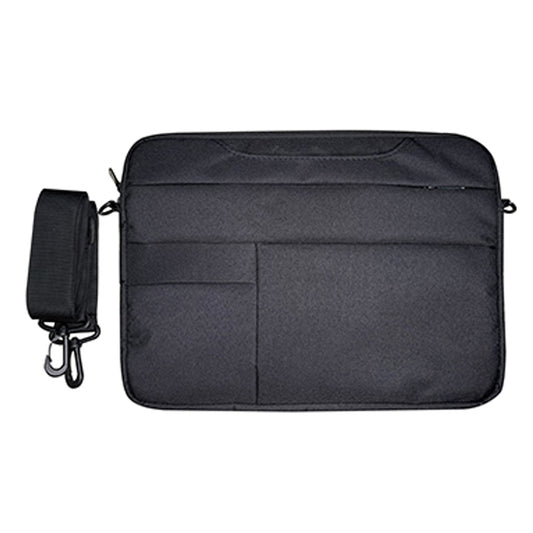 Uniqkart Series 15.6 Inch Laptop Shoulder Bag Handbag Oxford Cloth+Polyester Notebook Storage Sleeve - Black