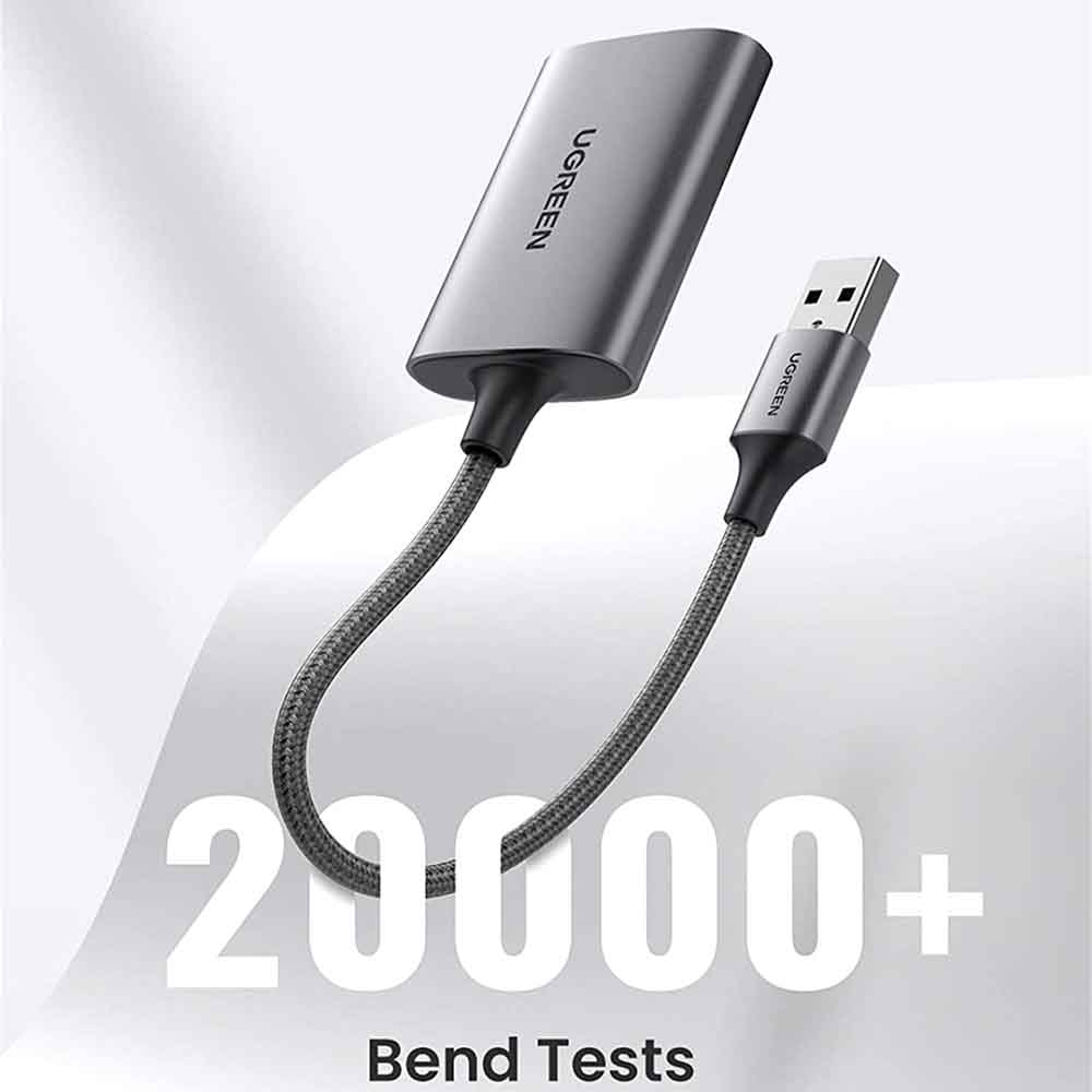 UGREEN 2 in 1 Card Reader USB 3.0 to TF Memory Card Dual Slot Adapter for Mac OS/Windows/Linux