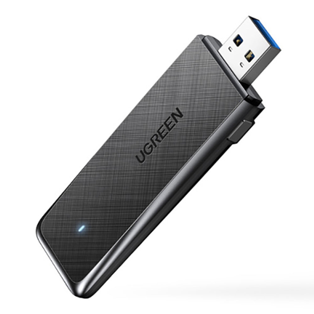 Uniqkart CM492 USB3.0 WLAN Adapter 1300Mbps Dual Band 5.8Ghz and 2.4GHz Wireless WiFi Adapter Compatible with PCs/Laptops
