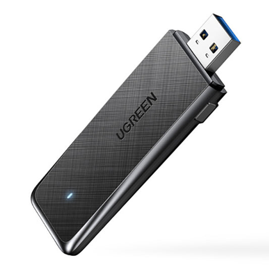 Uniqkart CM492 USB3.0 WLAN Adapter 1300Mbps Dual Band 5.8Ghz and 2.4GHz Wireless WiFi Adapter Compatible with PCs/Laptops