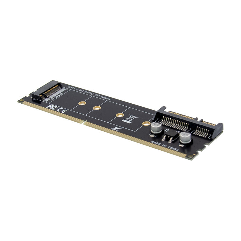 DDR3 to M.2 Hard Drive NGFF Expansion Board Adapter Card SSD Solid State Memory Expansion Card