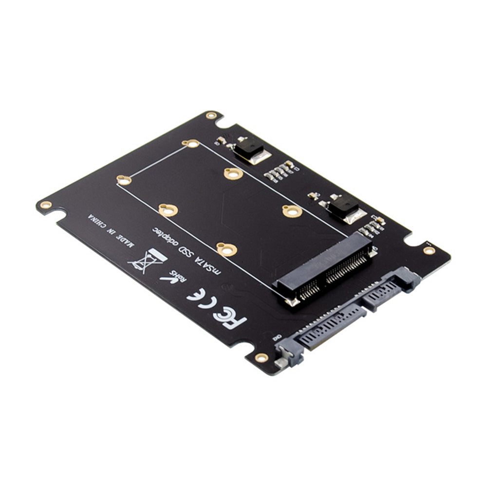 2.5 inch SSD Card SATA to mSATA SSD Solid State Drive Conversion Expansion Adapter Card