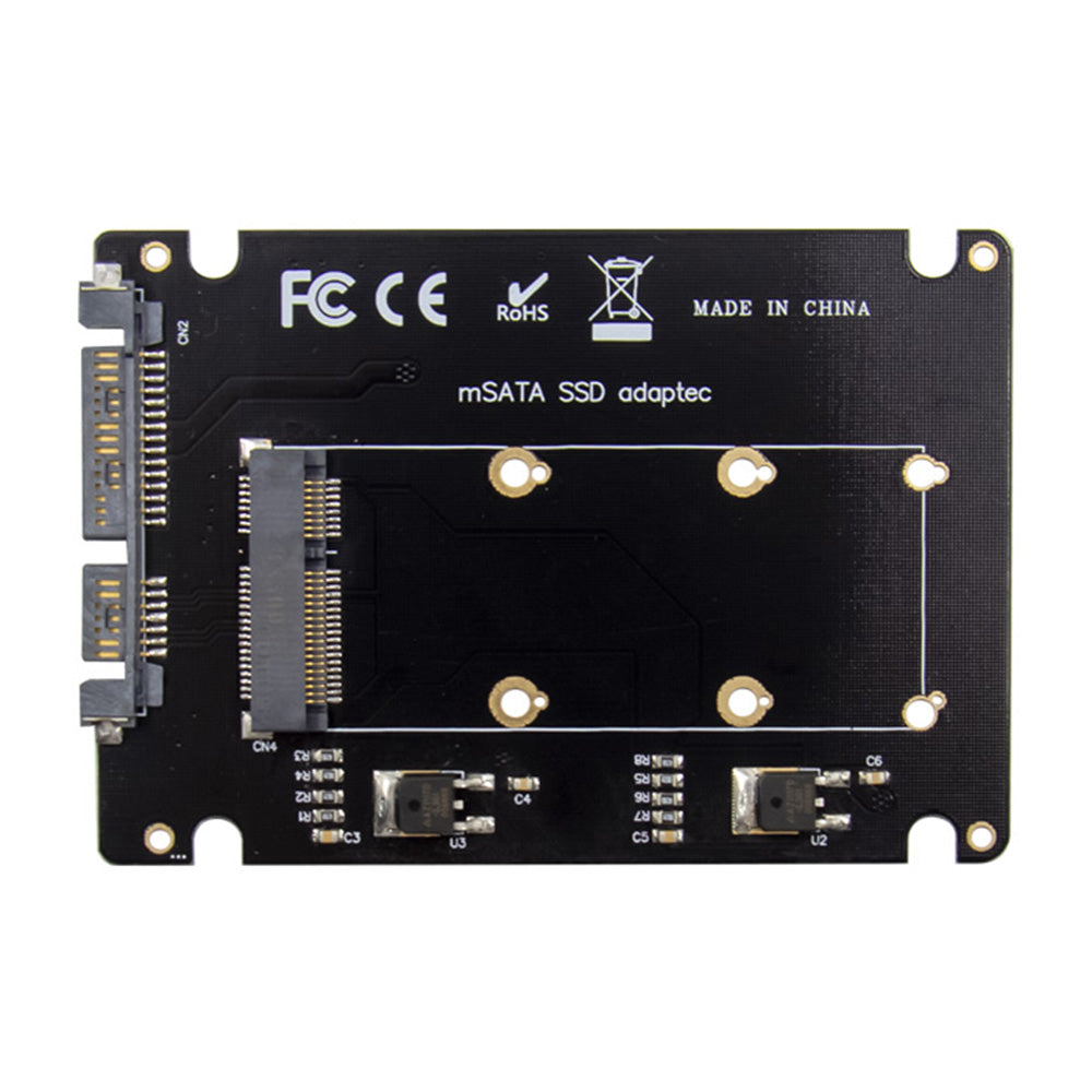 2.5 inch SSD Card SATA to mSATA SSD Solid State Drive Conversion Expansion Adapter Card