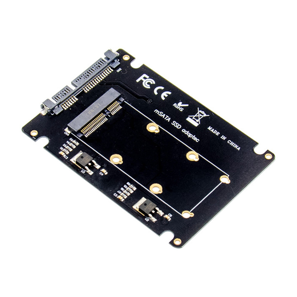 2.5 inch SSD Card SATA to mSATA SSD Solid State Drive Conversion Expansion Adapter Card
