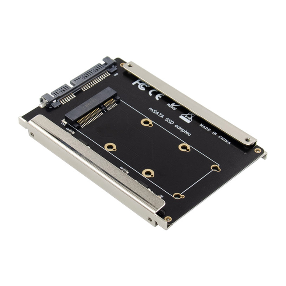 2.5 inch SSD Card SATA to mSATA SSD Solid State Drive Conversion Expansion Adapter Card