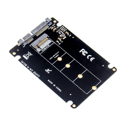 SATA to M.2 SSD Adapter Card Support M.2 Key B with SATA Protocol SSD 2280