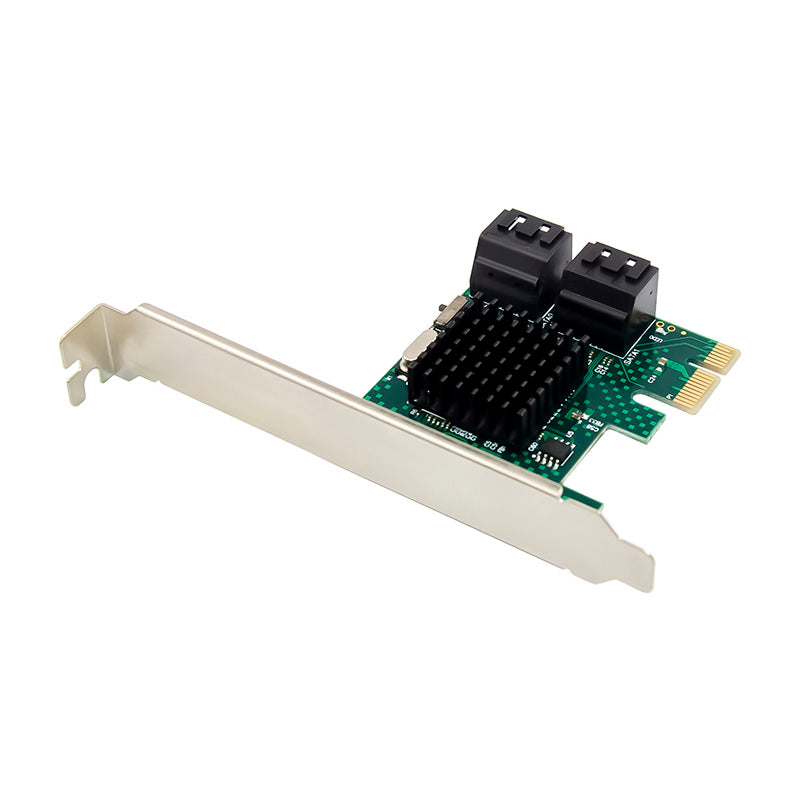 PCI-E 2.0 to SATA 6G Adapter PCI Express ASM1061 4-Port HDD Converter Card Built-In Boot Mode