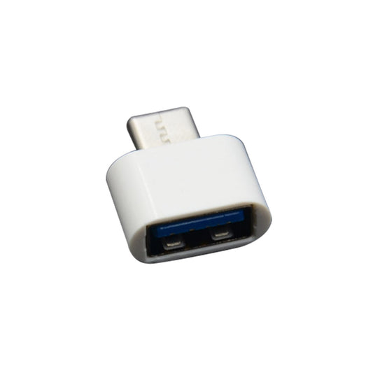 Portable Micro USB to USB-A OTG Adapter Mini Converter for Android Phone Tablet - White