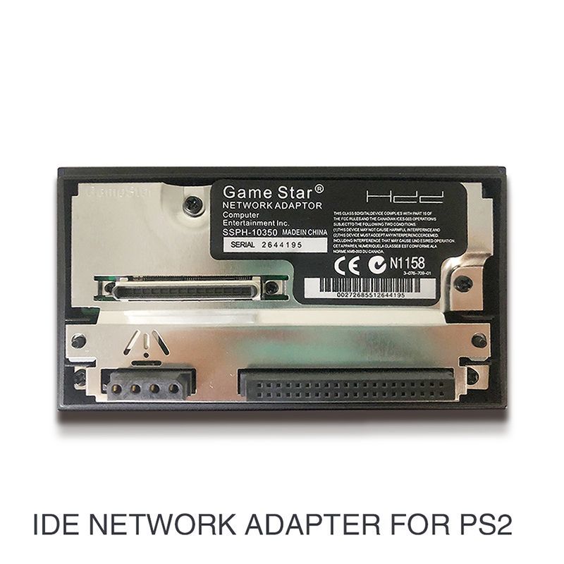 Gamestar PS2 IDE Network Card Universal Parallel Port Network Adapter PS2 Network Card with IDE Interface