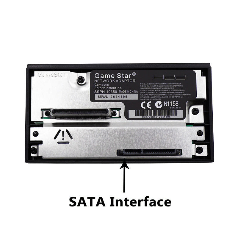 Gamestar PS2 IDE Network Card SATA Interface Network Adapter Universal Parallel Port PS2 Network Card Compatible with 2.5 / 3.5-inch SATA HDD, SSD