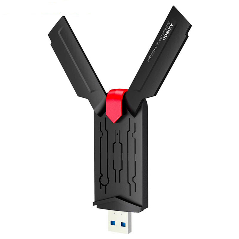 AX1800 WiFi 6 Dual Band 2.4G / 5GHz Wireless Dongle Network Card USB 3.0 WiFi6 Adapter for Windows 7 / 8 / 10 / 11