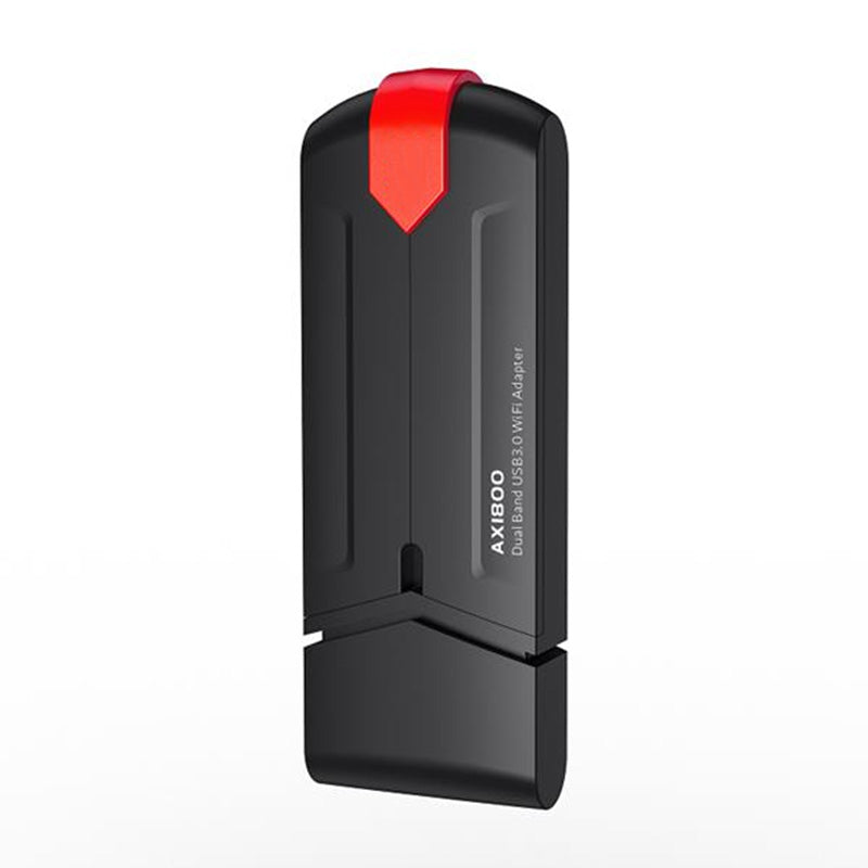 AX1800 WiFi 6 Dual Band 2.4G / 5GHz Wireless Dongle Network Card USB 3.0 WiFi6 Adapter for Windows 7 / 8 / 10 / 11