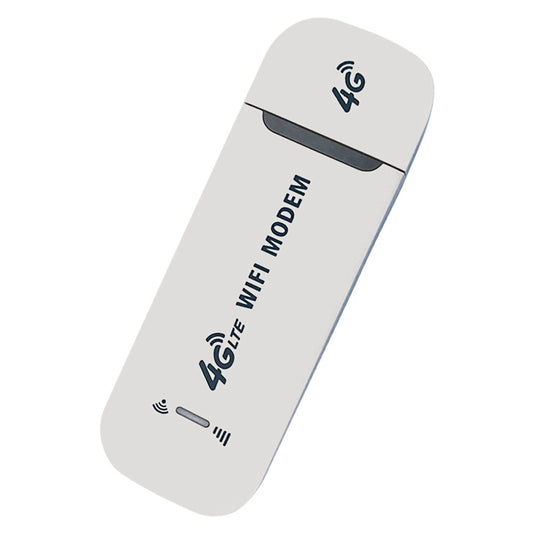 4G LTE B1 / B3 / B5 USB Modem WiFi Dongle 150Mbps Mini Mobile WiFi Hotspot Router - White