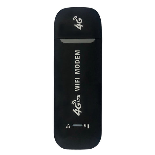 4G LTE B1 / B3 / B5 USB Modem WiFi Dongle 150Mbps Mini Mobile WiFi Hotspot Router - Black