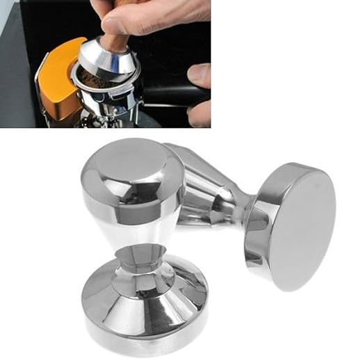Generic Stainless Steel Powder Pressing Force Coffee Tamper 51mm Espresso Bean Press
