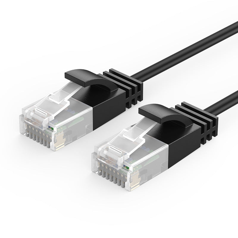 Cablecreation CL0045 5m Cat6a Network Connection Thin Cord 10Gbps Pure Copper Wire Core RJ45 Ethernet Cable - Straight