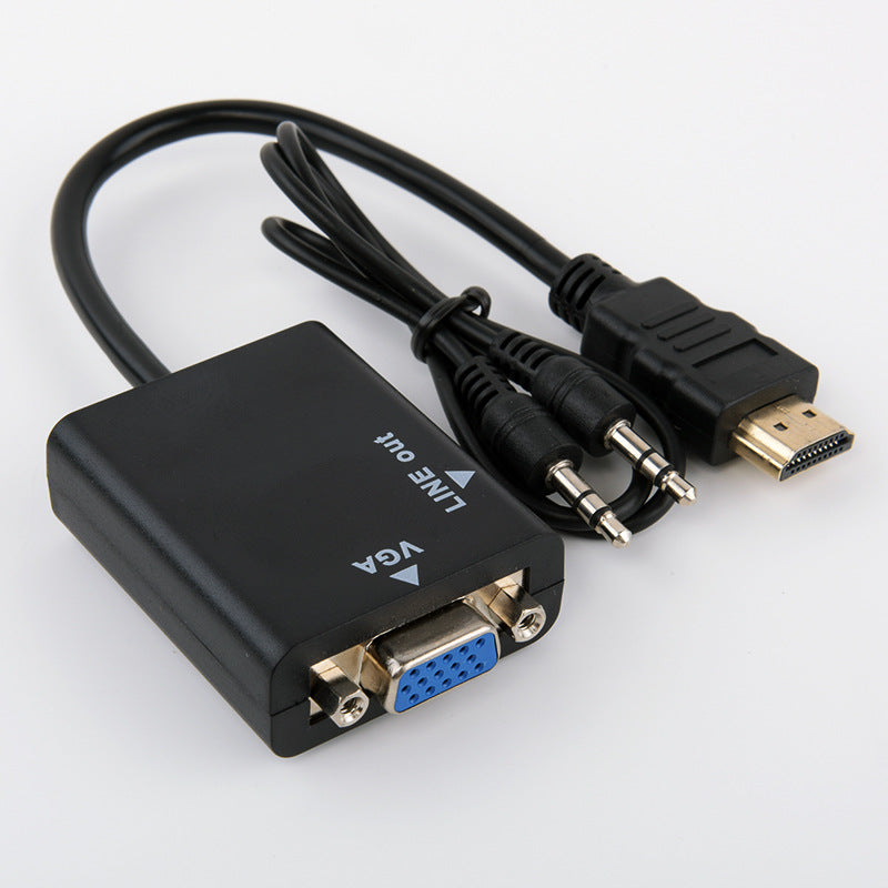 HDMI to VGA Adapter HDMI Converter with Audio Male Female Connector