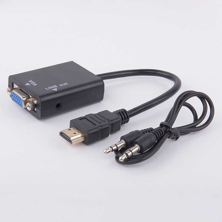 HDMI to VGA Adapter HDMI Converter with Audio Male Female Connector