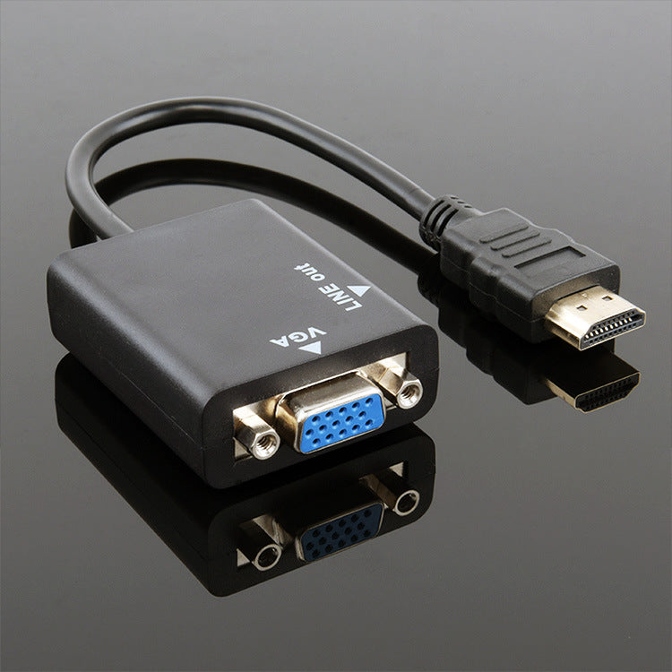HDMI to VGA Adapter HDMI Converter with Audio Male Female Connector