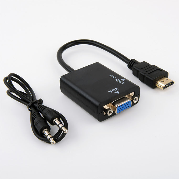 HDMI to VGA Adapter HDMI Converter with Audio Male Female Connector