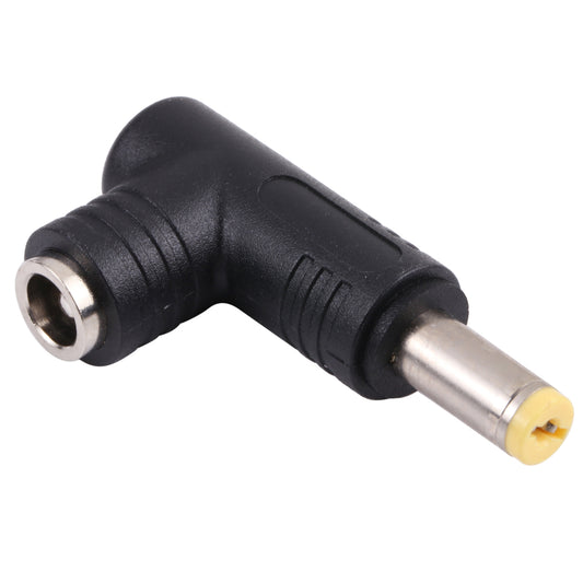 240W 5.5x1.7mm Male to 5.5x2.5mm Female Elbow Plug Coupler DC Power Converter