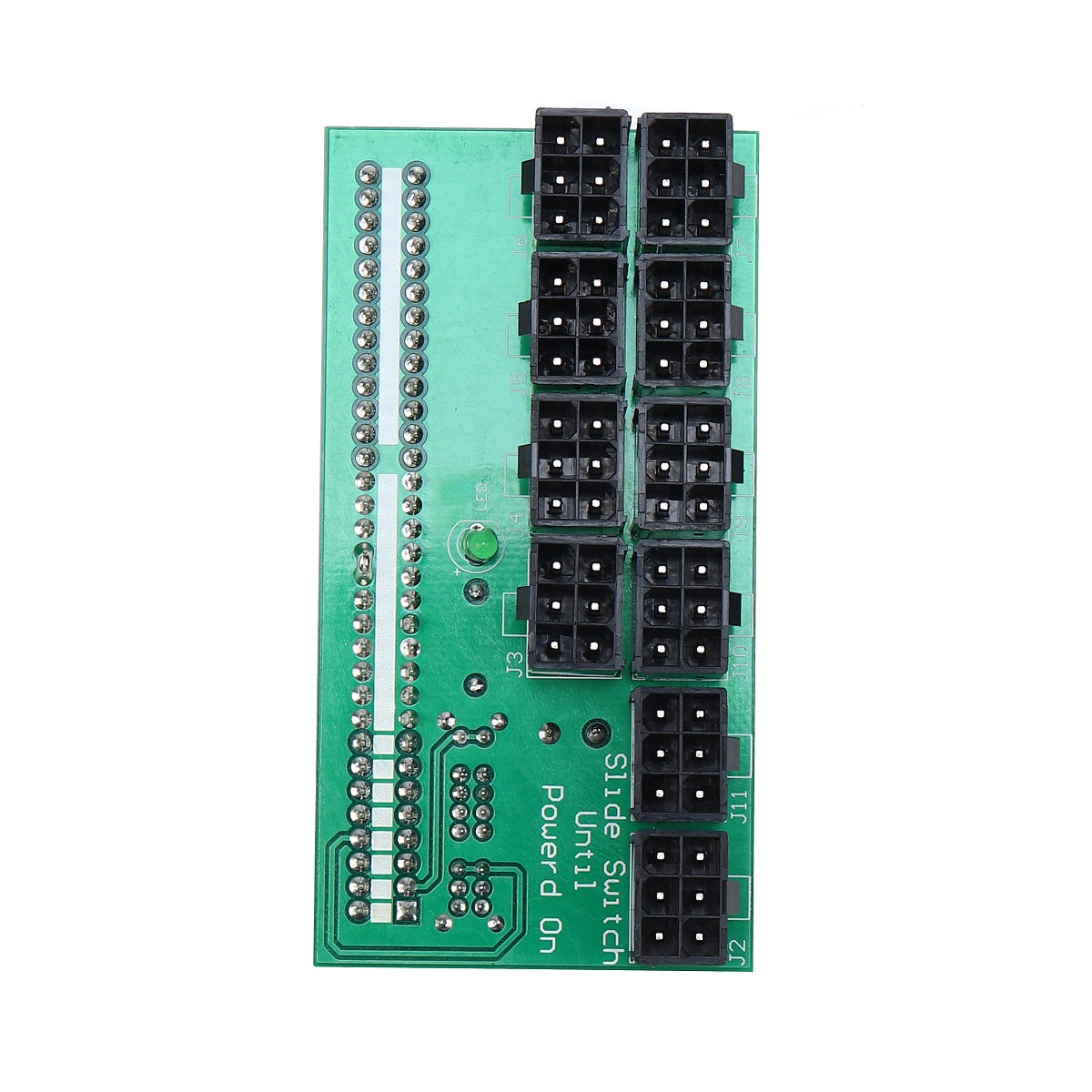 10 Groups 6 Pin Power Supply Board 12V Graphics Card Adapter for HP Dell Huawei Lenovo