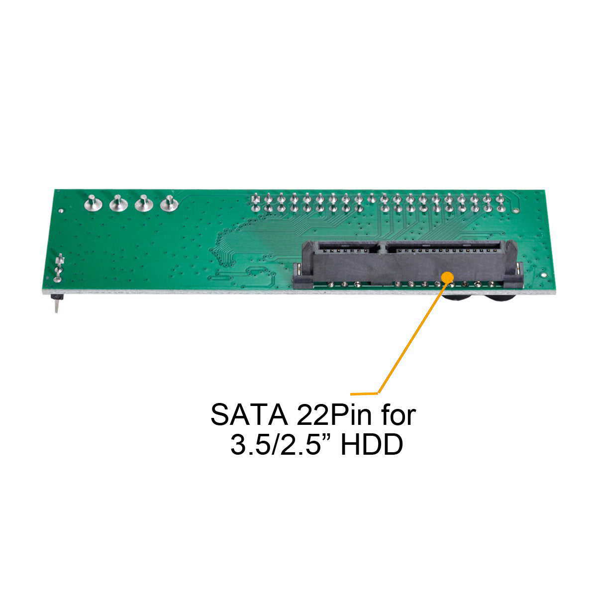 EP-014 SATA Disk to IDE/PATA 40Pin Motherboard Converter Adapter PCBA for Desktop and 2.5-inch 3.5-inch Hard Disk Drive