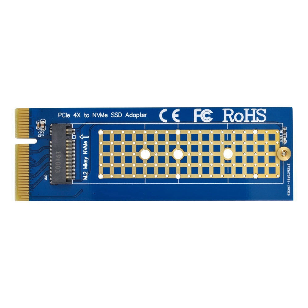 SA-005 NGFF M-key NVME AHCI SSD to PCI-E Express 3.0 4X Vertical Adapter for SSD and Motherboard