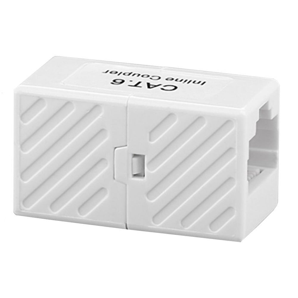 Uniqkart 2Pcs Cat6 Cat5e Cat5 Ethernet Cable Extender Adapter RJ45 Female to Female In Line Coupler