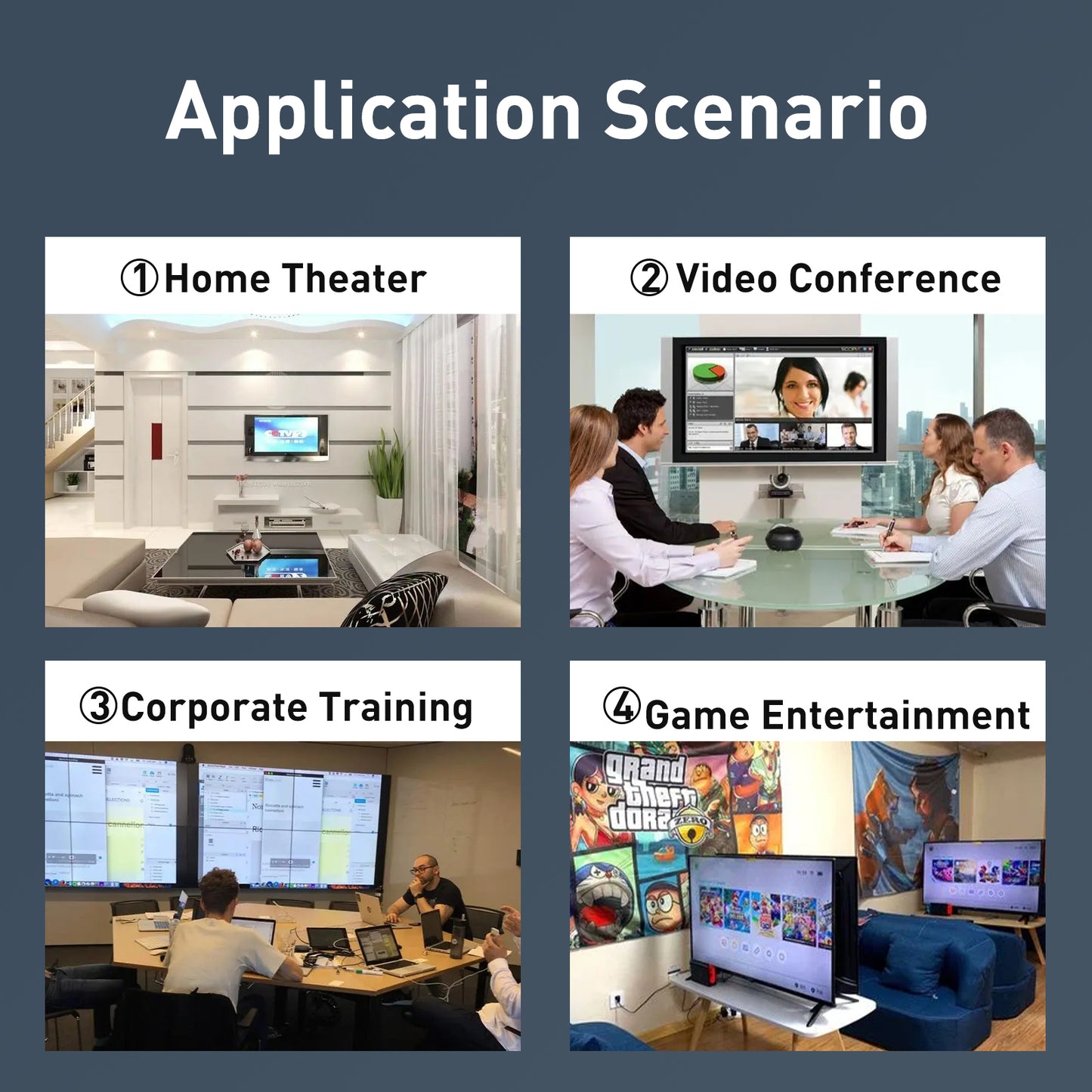 NK-P80 8K / 30HZ HD DP Bi-Direction Switcher Adapter 2 in 1 out 1 in 2 out Computer Screen HD Splitter
