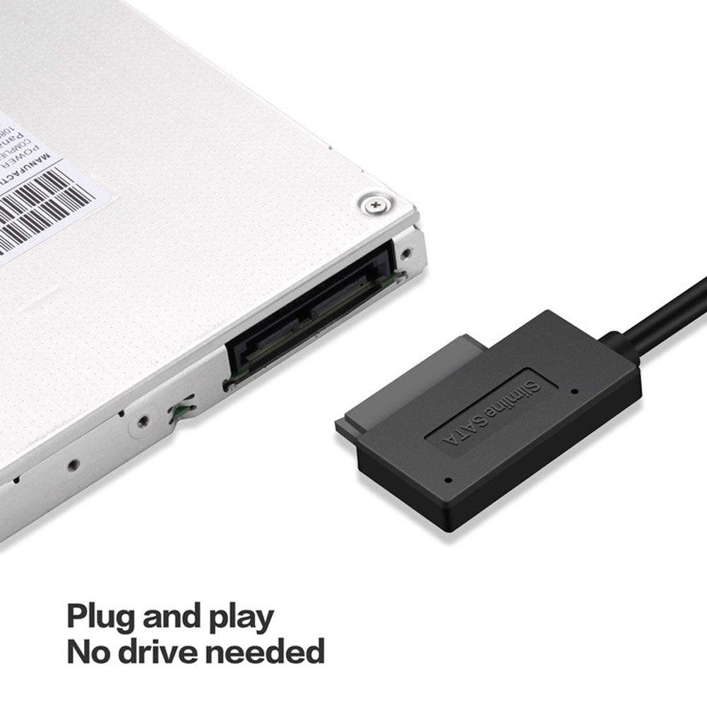 USB3.0 Slimline USB3.0 AM / SATA Adapter Cable Easy Drive Cord USB3.0 / SATA 7 + 6pin 3.0 / SATA 7 + 6