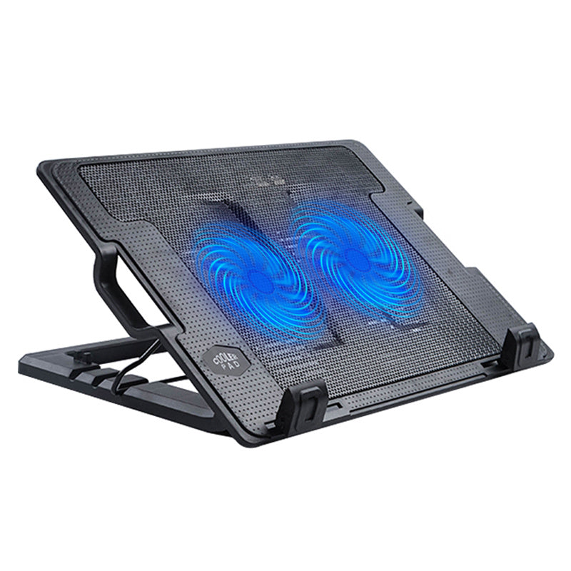 N182 Height Adjustable Laptop Cooling Stand Desktop Notebook Router Fan Cooler Pad