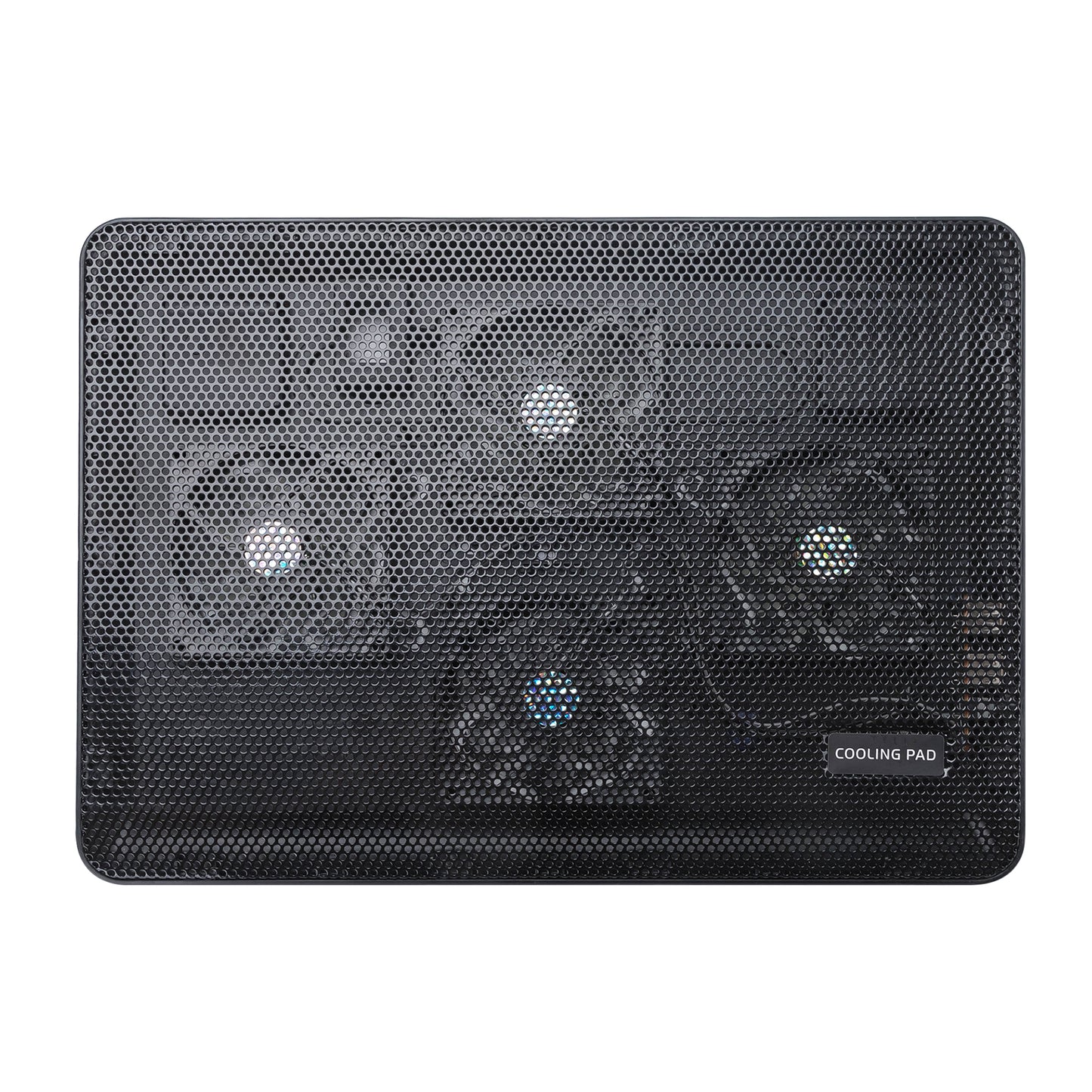 N1314 Notebook Heat Dissipation Base LED Light 4-Fan Cooler Stand Desktop Laptop Cooling Pad
