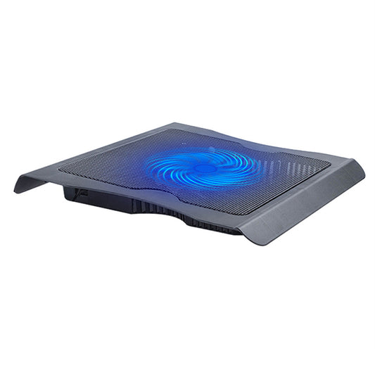 Desktop Notebook Router Heat Dissipation Base LED Light Fan Cooler Stand Laptop Cooling Pad