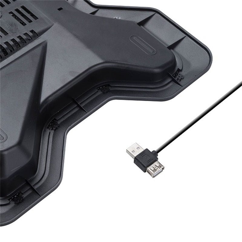 Notebook Router Heat Dissipation Base USB Radiator Laptop Cooling Pad Fan Cooler