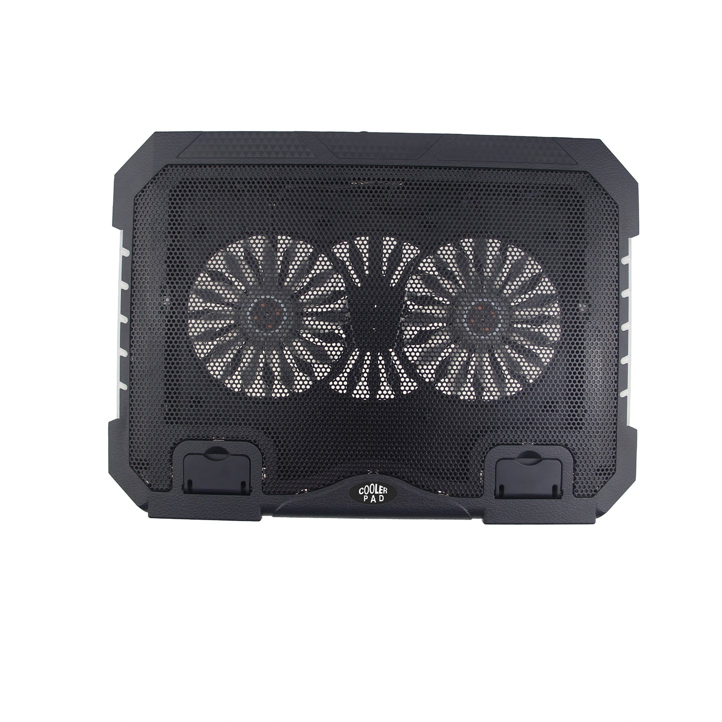 S900 Dual Fan Laptop Cooling Stand 7-Gear Height RGB Light Notebook Fan Cooler with Phone Stand