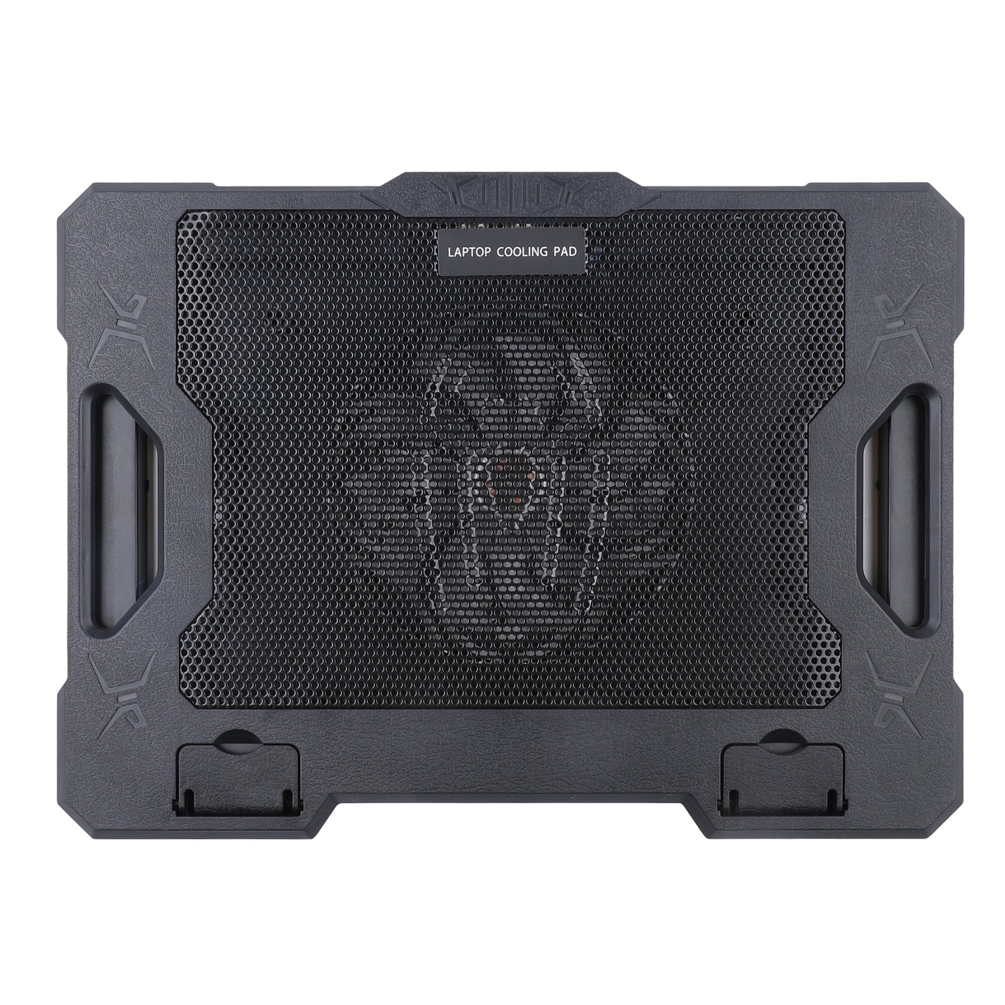 S100 Height Adjustable Notebook Gaming Fan Cooler Desktop Laptop Stand Cooling Pad - Red Light