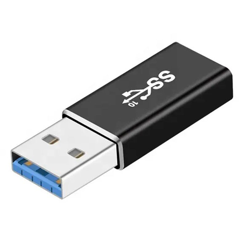 USB3.1 Type-C Female to USB3.0 Adapter 10Gbps Aluminum Alloy Shell Converter with Chip