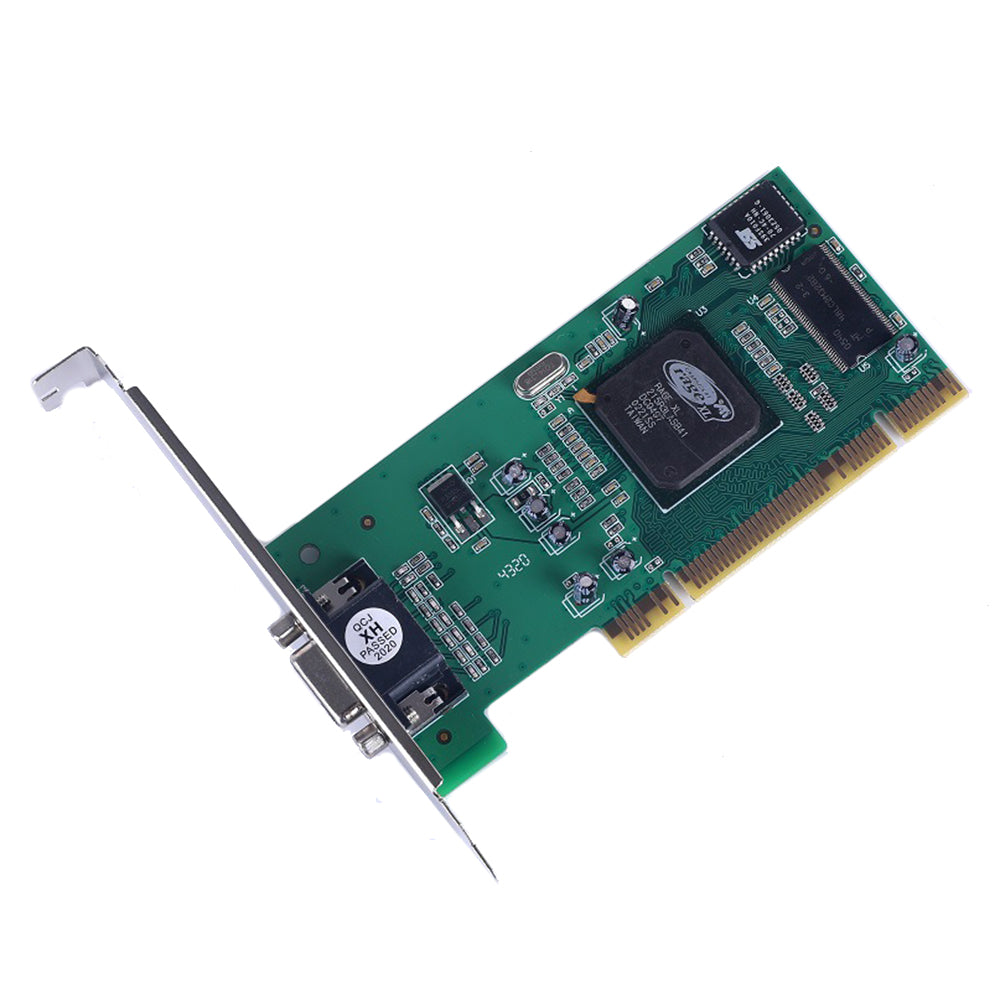 PCI Graphics Card ATI Rage XL 8MB 32Bit VGA Card Desktop Computer Component Accessories