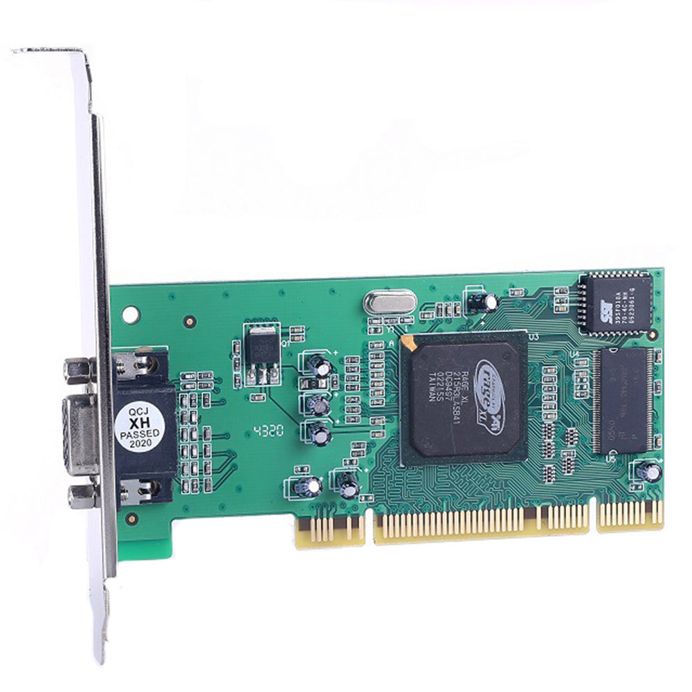 PCI Graphics Card ATI Rage XL 8MB 32Bit VGA Card Desktop Computer Component Accessories