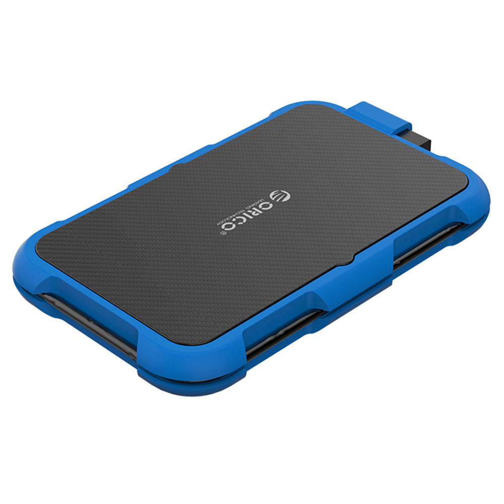 ORICO 2739U3 2.5 inch Hard Disk External Enclosure Solid State Auto Sleep Hard Driver Protector IP64 Waterproof Hard Disk Silicone Case Support 5Gbps Transmission