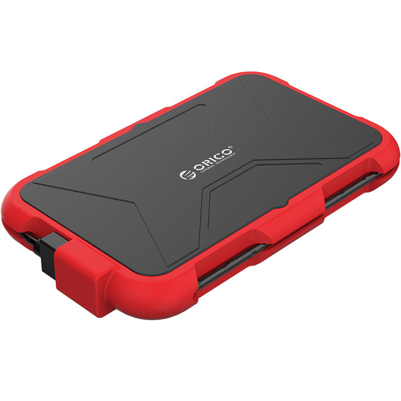 ORICO 2769U3 Auto Sleep 2.5 inch HDD External Enclosure Solid State Mechanical Hard Driver Protector IP64 Waterproof Silicone Hard Disk Case Support 5Gbps Transmission