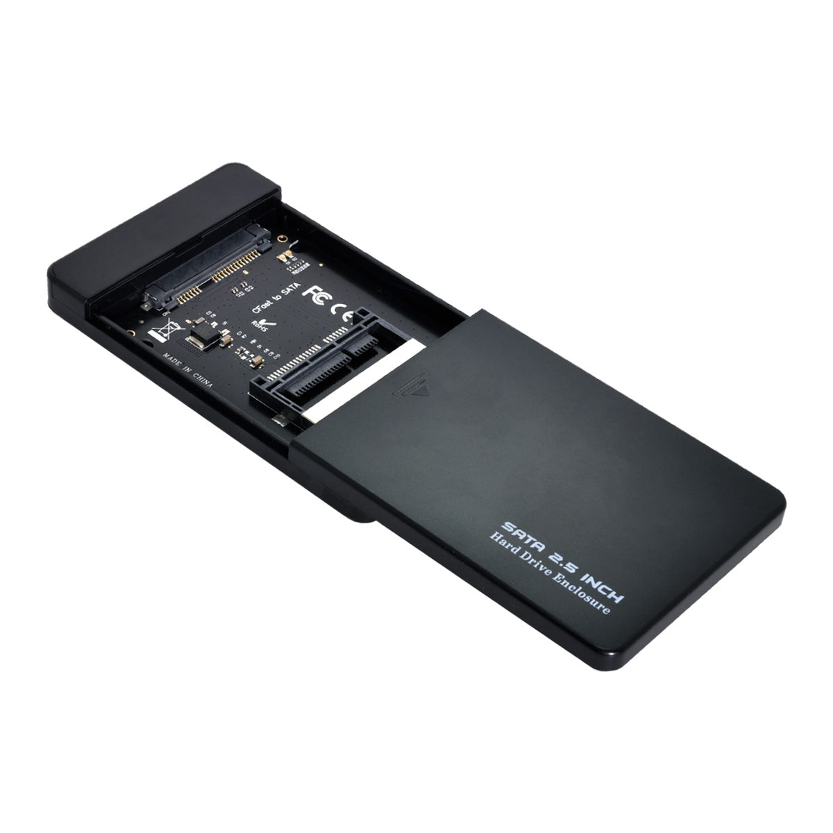 UC-168 CFast to USB-C USB3.0 + SATA Card Adapter 2.5&quot; Case SSD HDD CFast Card Reader External Enclosure for PC Laptop