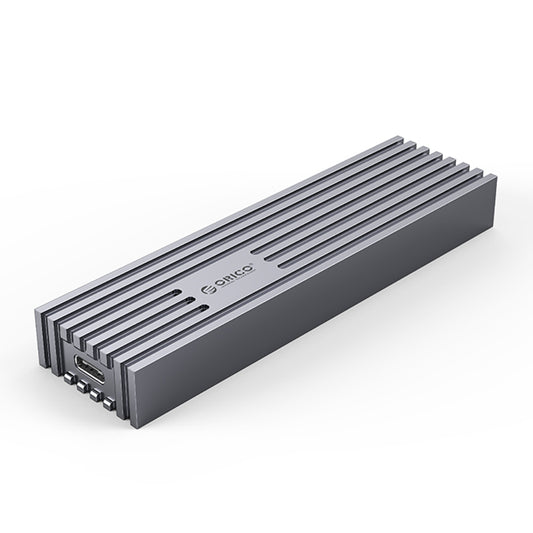 Uniqkart-M232C3-G2 M.2 NVMe SSD Case 10Gbps High Speed External Aluminum Alloy Hard Drive Enclosure Case - Grey