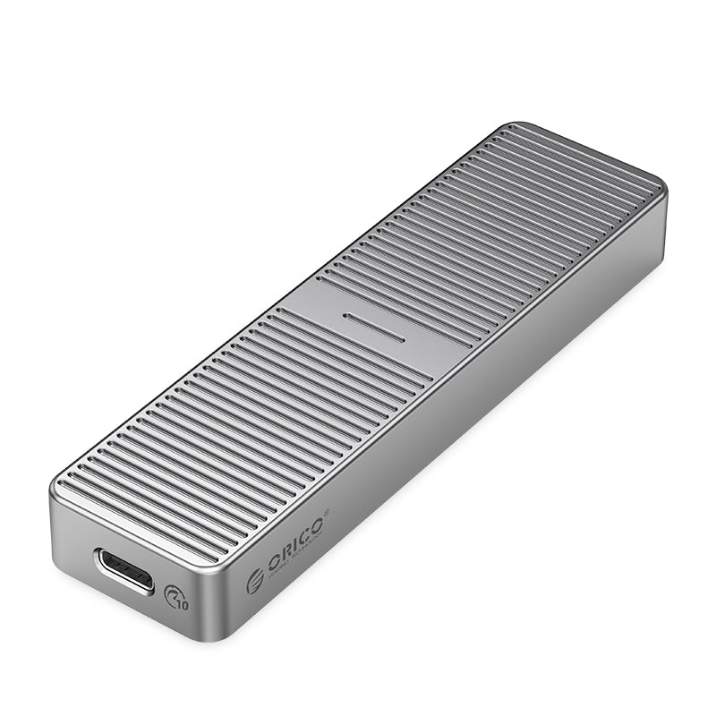 Uniqkart-M222C3-G2 M.2 NVMe SSD Case Aluminum Alloy 10Gbps High Speed Hard Drive Enclosure Case - Grey