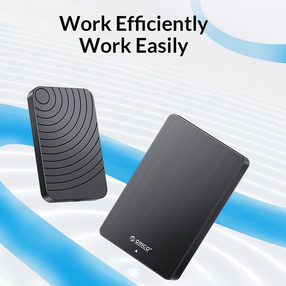 Uniqkart HM25U3 2.5-inch External Hard Disk Enclosure Compatible with 2.5 inch SATA Hard Disk Drive Box Support 5Gbps Fast Transmission